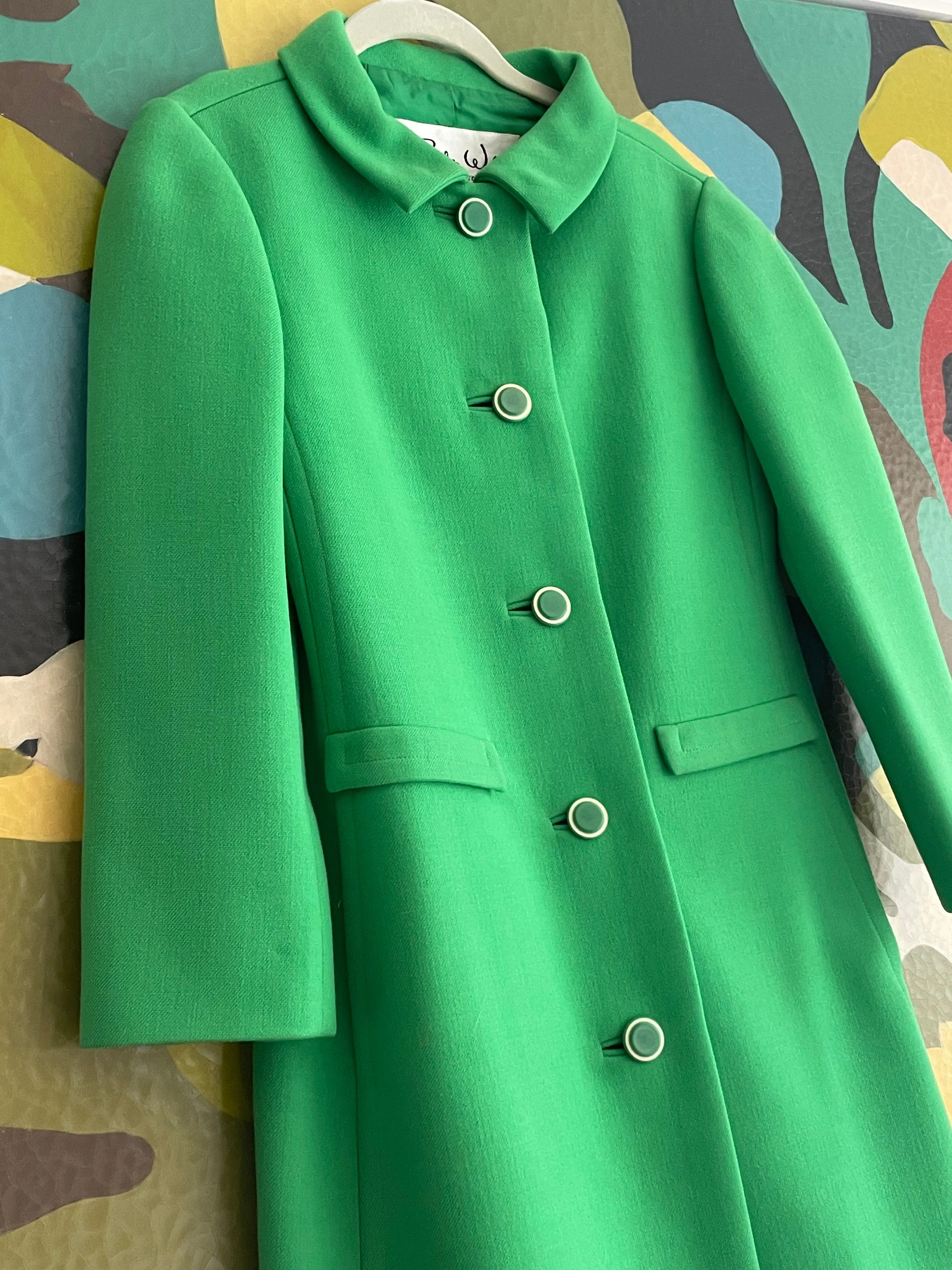 Apple Green Winter Coat