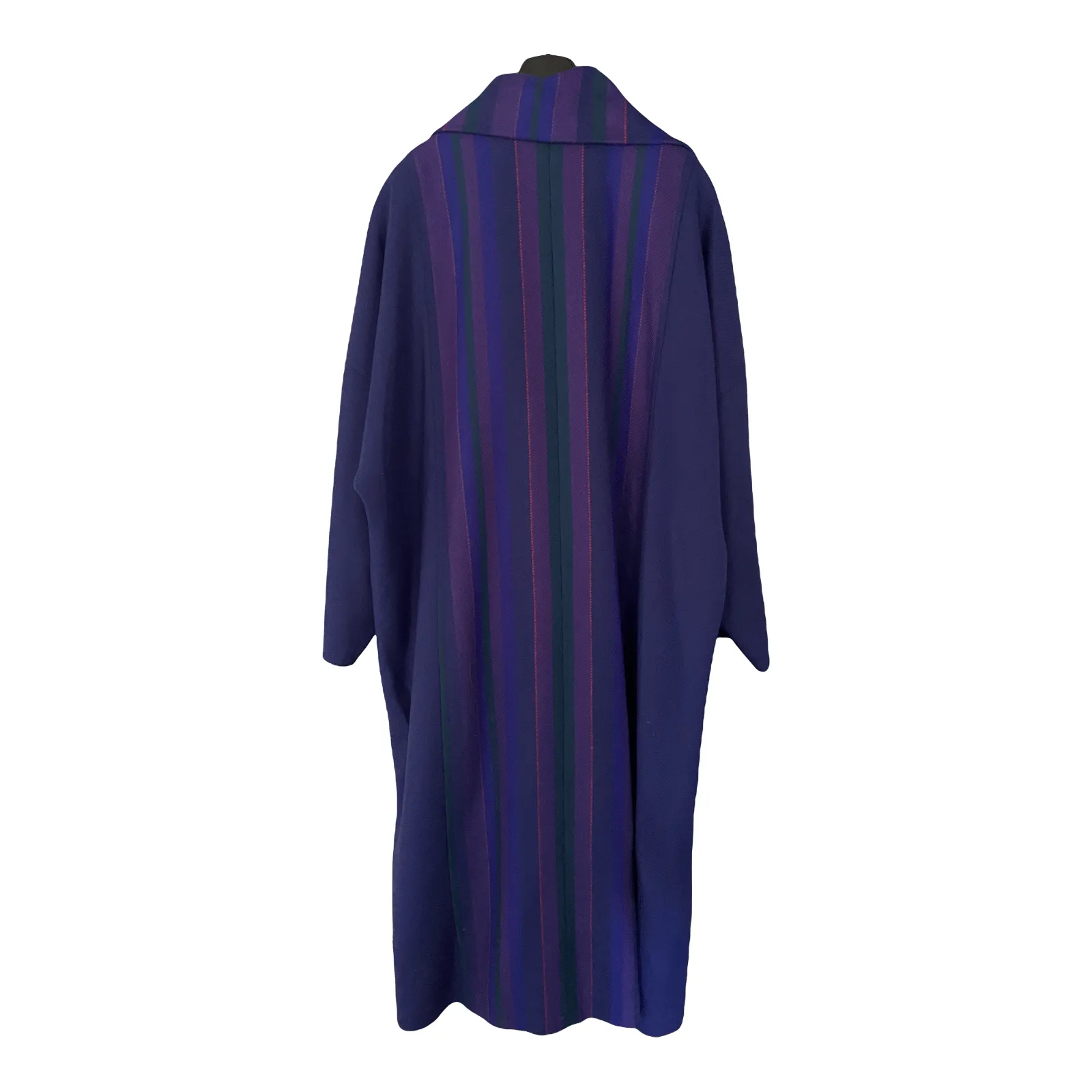 Avoca Irish Wool Cape Purple Fully Lined with Scarf UK size L