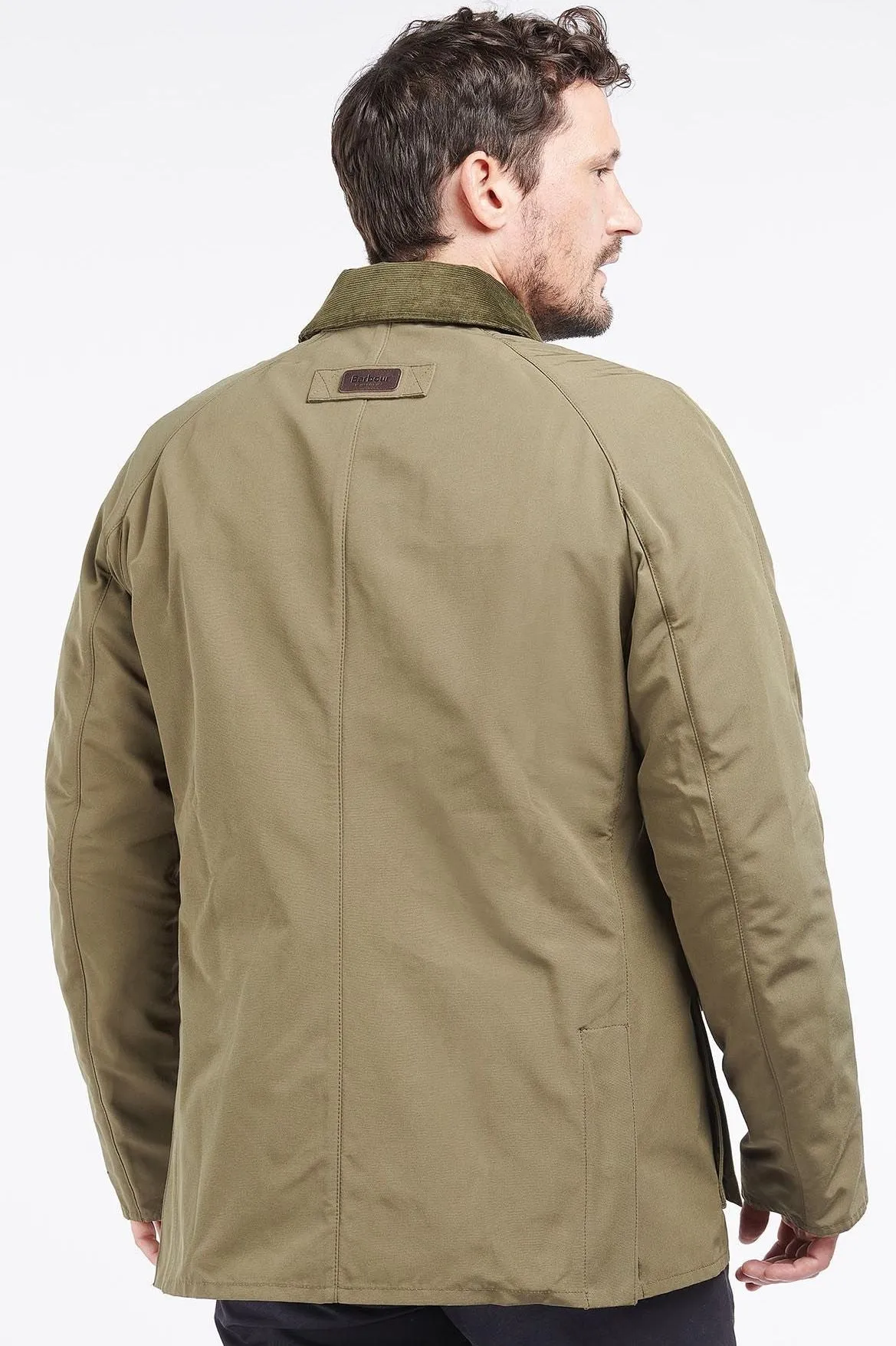 Barbour Clayton Casual Jacket in Olive MCA0780OL51