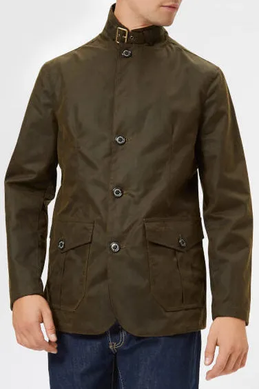 Barbour Lutz -Wax Jacket-Olive-MWX0566OL51