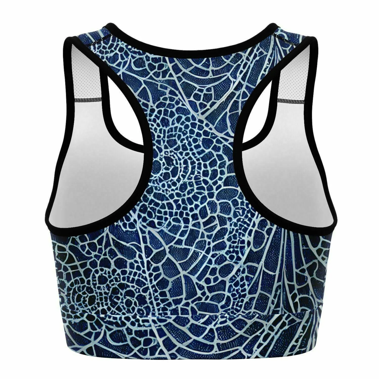 Blue Lace Sports Bra