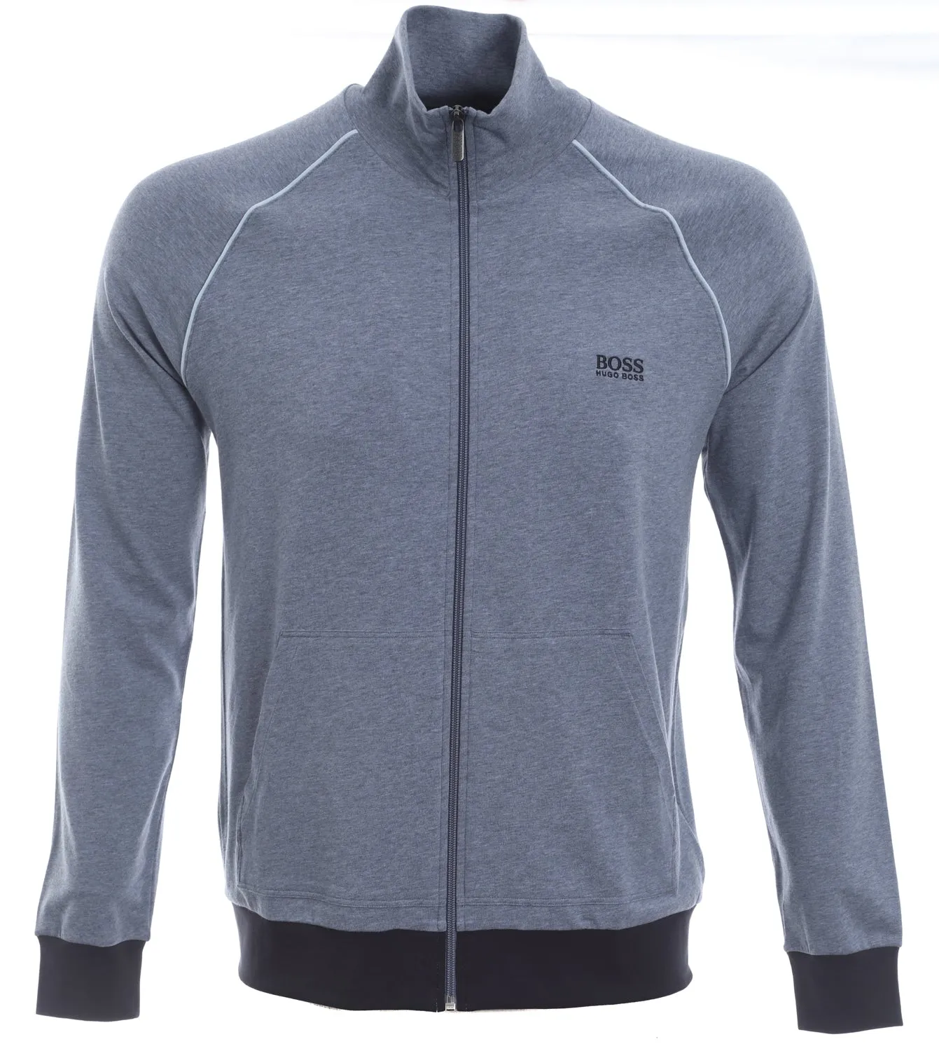 BOSS Mix & Match Jacket Z Sweatshirt in Sky Blue Marle