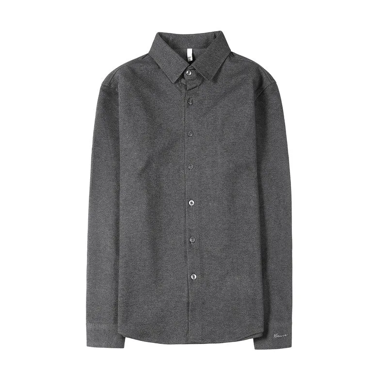 Business Ccasual Warm Slim Long Sleeve Shirt