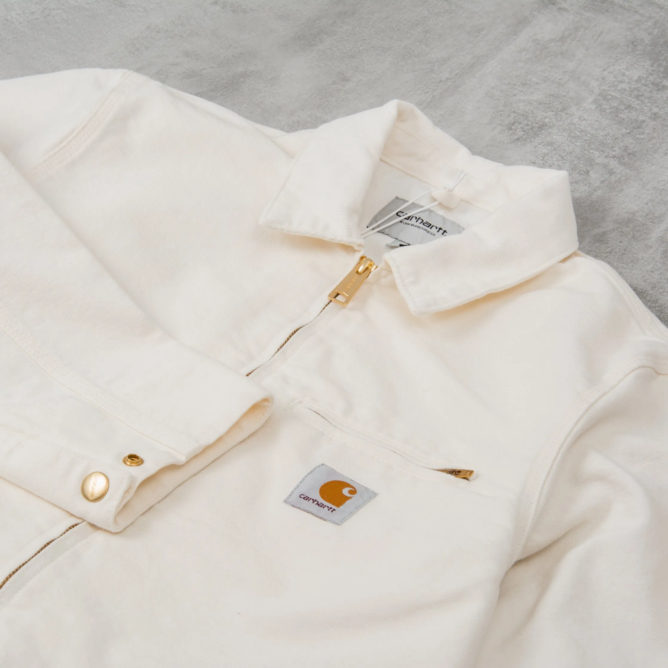 Carhartt WIP Detroit Jacket - Wax / Wax Rinsed