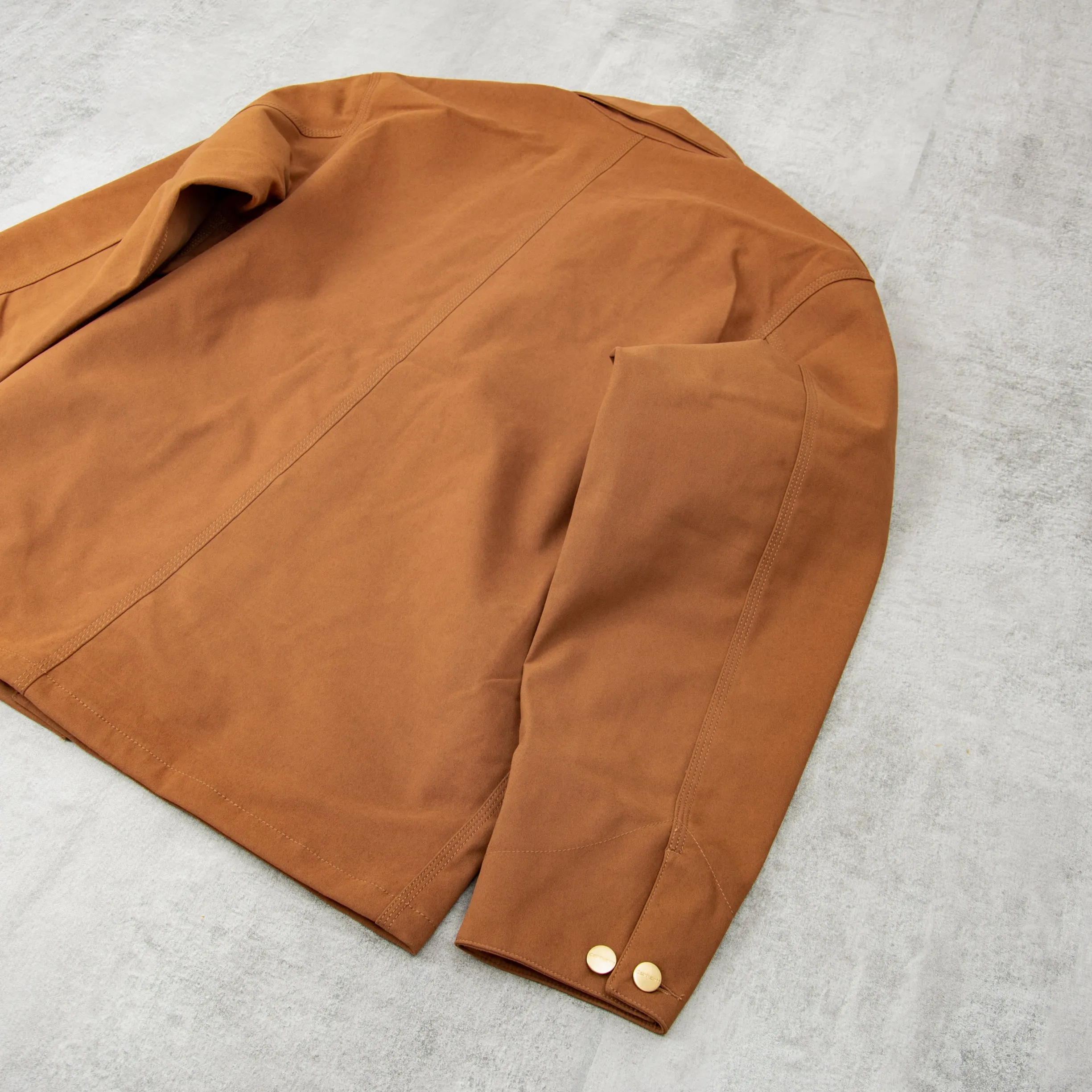 Carhartt WIP Michigan Artificial Suede / Leather - Hamilton Brown