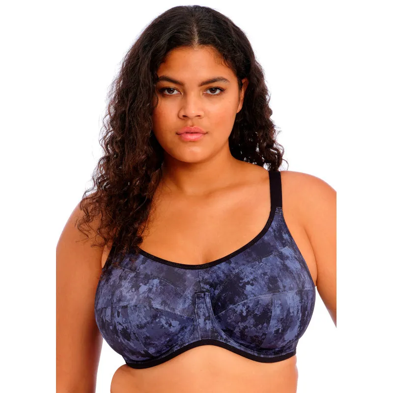 Energise Sports Bra Underwired Stormy Haze Blue - Elomi