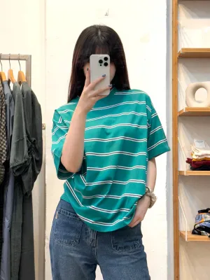 Green Stripe Classic T-shirt