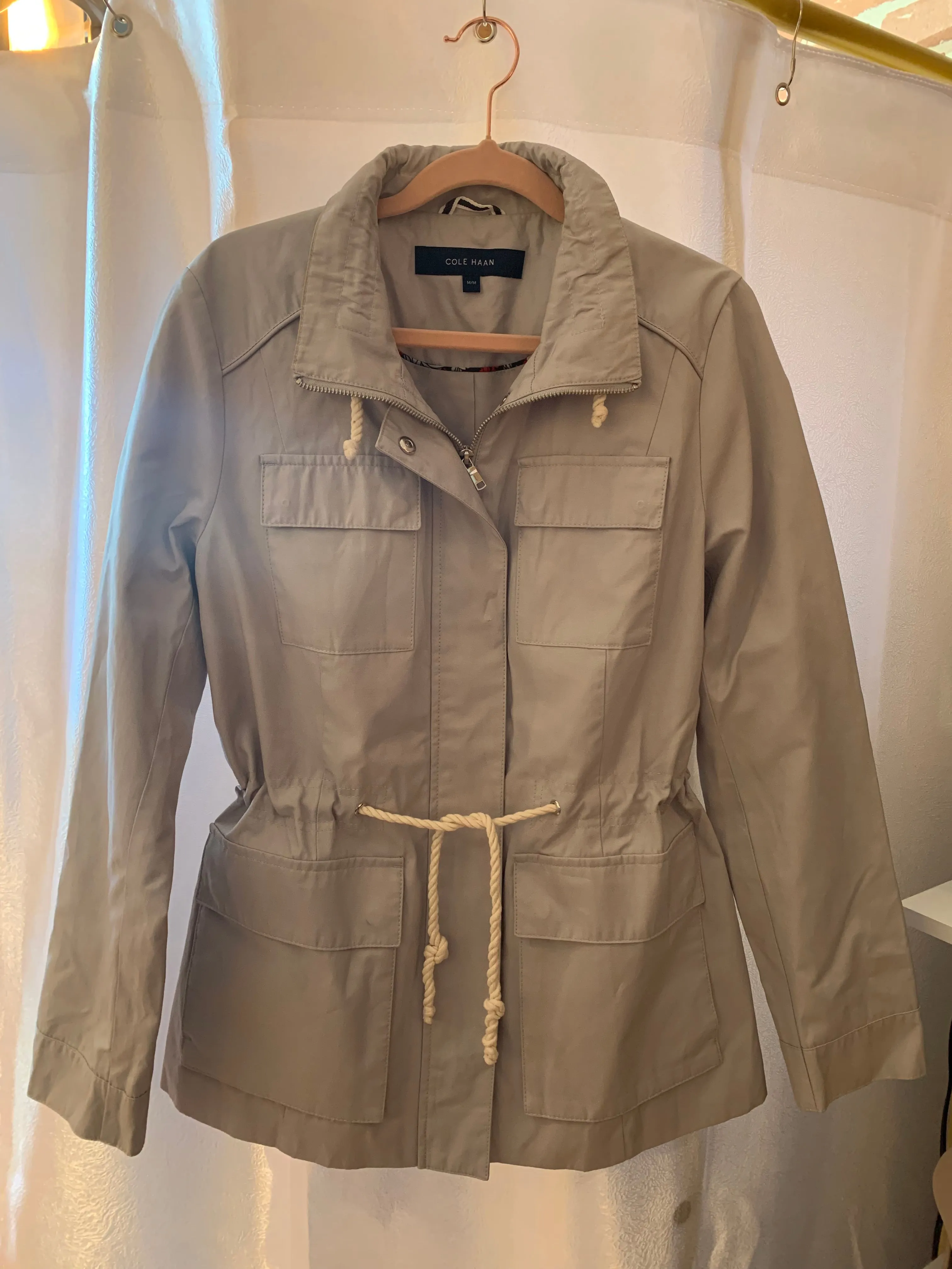 Grey Cole Haan Jacket Sz M