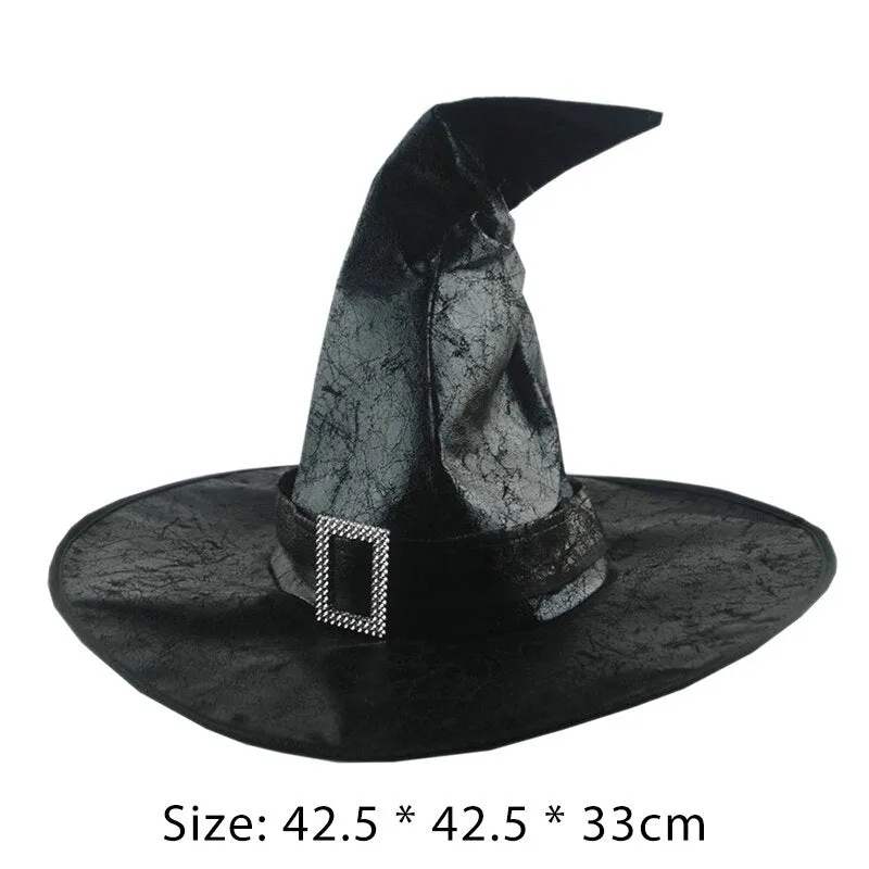 Halloween witch hat Men and Women wool Knit Hat Fashion Solid Hat Girlfriend Gifts Party Fancy Dress Hat