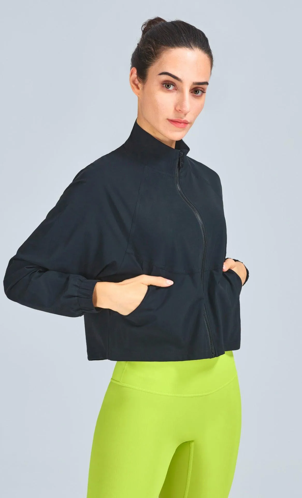 Loose Casual Workout Clothes Long-sleeved Jacket