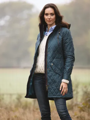 Newmarket Hooded Jacket - Teal