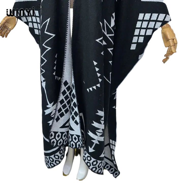 Pre Order:  Chic Bohemian Maxi Winter Cardigan - WINI