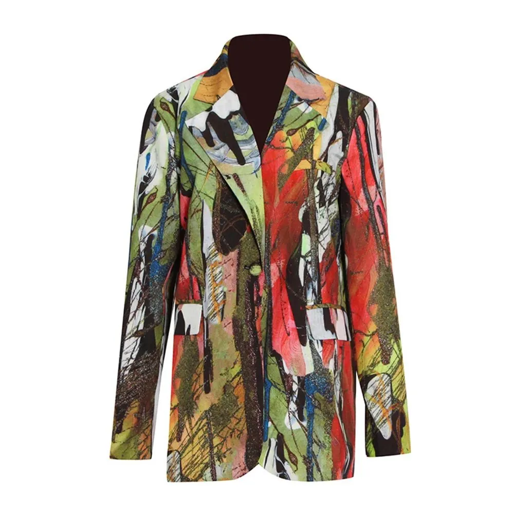 Pre Order:  Color Palette Single Button Blazer