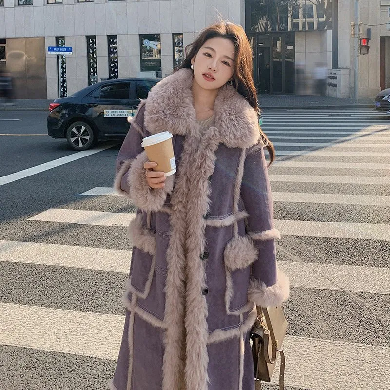 Sinead Faux Fur Long Coat