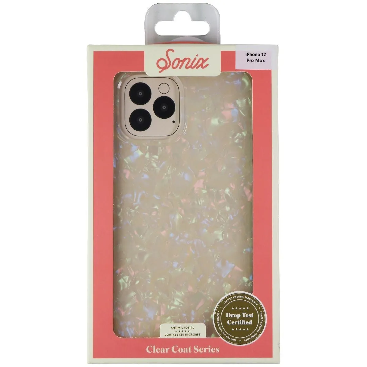 Sonix Clear Coat Series Tort Case for Apple iPhone 12 Pro Max - Pearl Multi