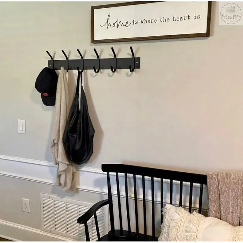 The Cooperstown Double Hook Coat Rack