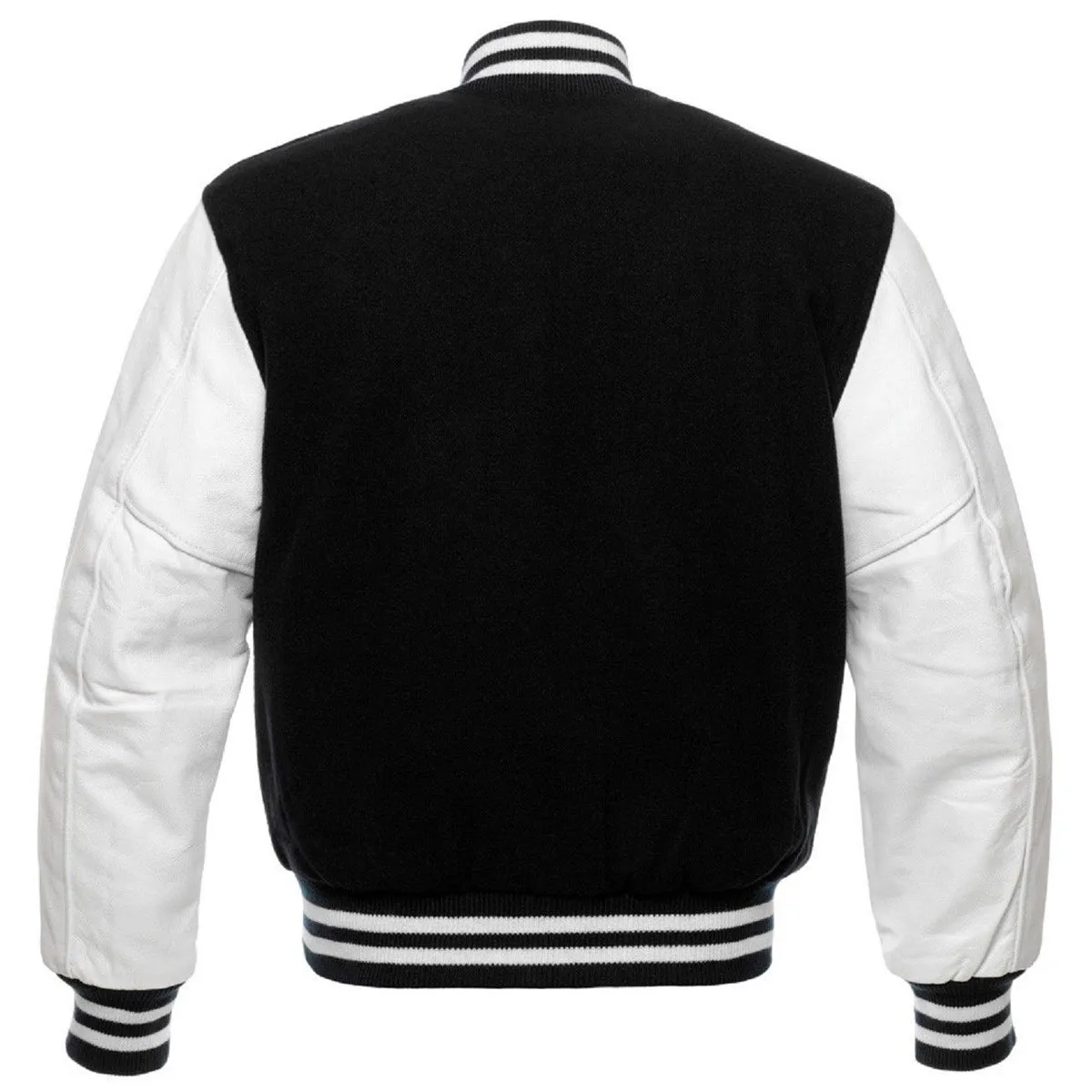 Varsity Black and White Jacket