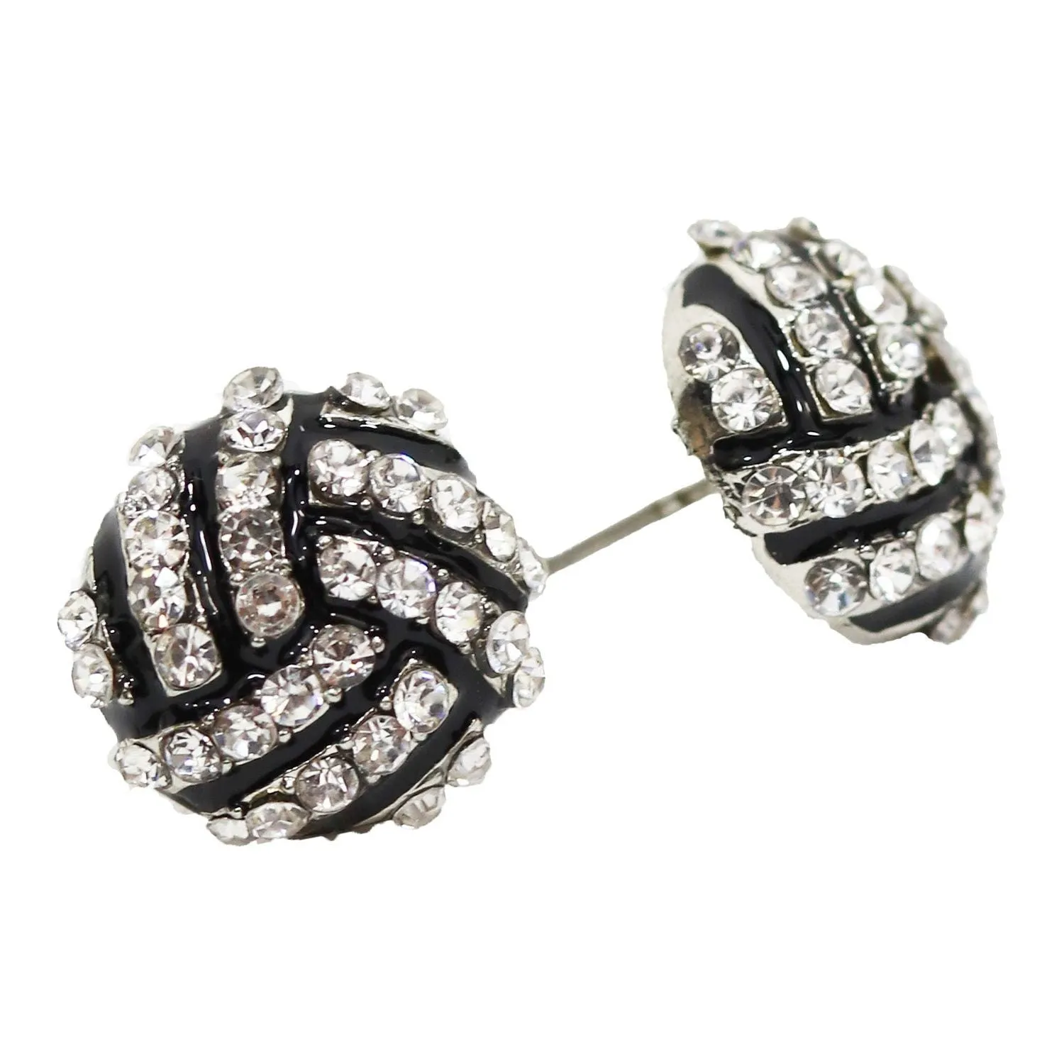 Volleyball Stud Earrings